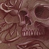 Skull Rose Snake