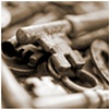 antique keys