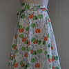 cotton wrap skirt
