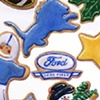 Detroit Lions Christmas Card