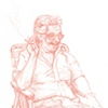 sketch for Papa Badalamenti