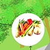 Food pathways from kitchen to firepit