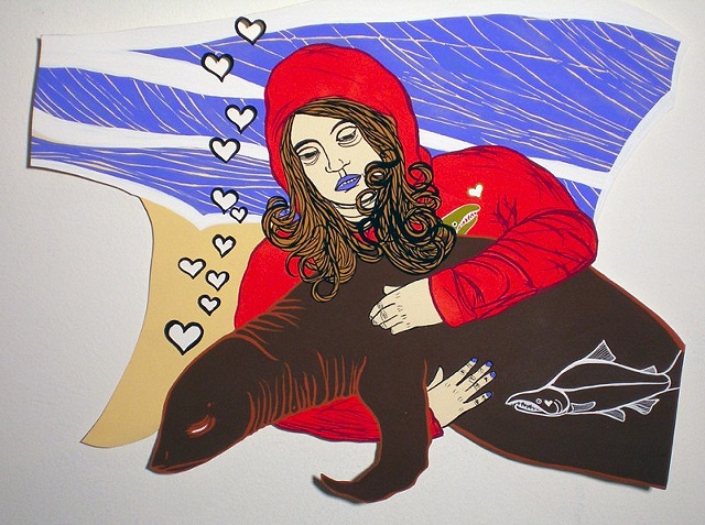 Sea Lion Pieta