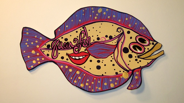 Queer Fish (yellow)