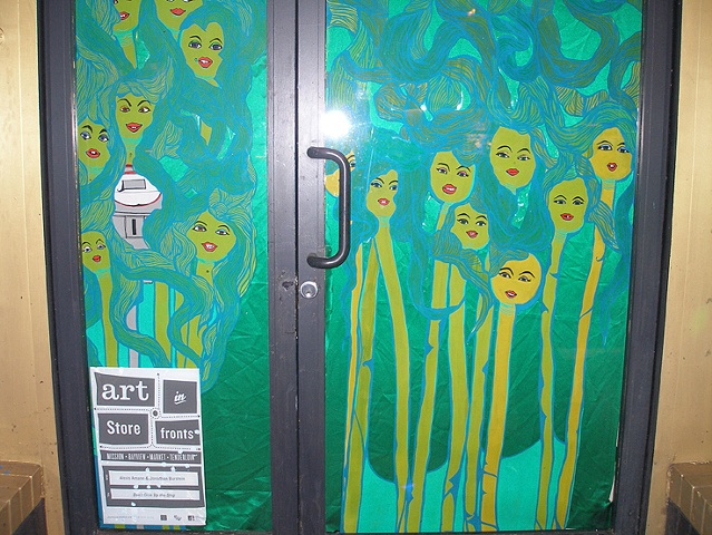 Kelp Ladies detail from Don't Give Up the Ship