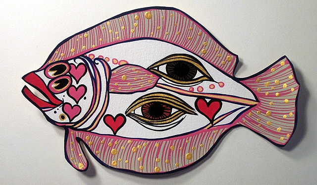 White Flounder (pink hearted)