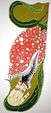 Girl Loves Piranha Flower (Hand)