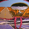 Lost Highway is Married to the Sea (detail of desert)