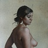 White Scarf (study)