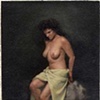 Nude at water's edge