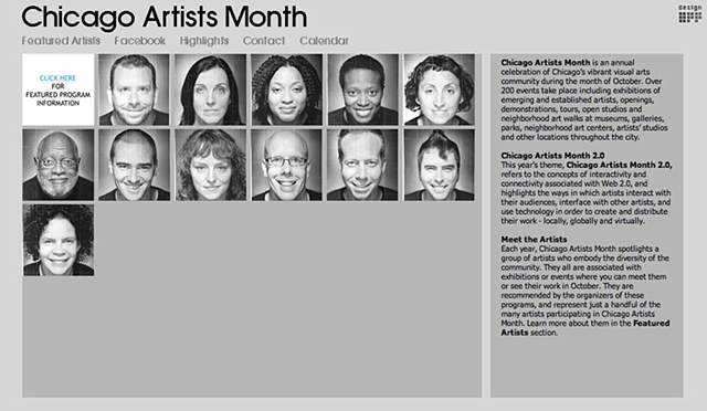 Chicago Artists Month