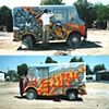 Burning Van