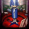 Prayer Candle, Self Portrait