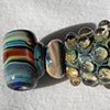 Raku Amphora bead