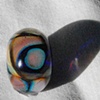 Raku round bead