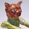 Completed Pig doll by Melissa Tulowitzki.