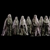 Newspaper Burqa Crowd