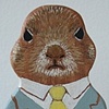 Angry Prairie Dog with Lantern