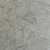warrior backpiece sketch