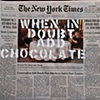 The New York Times (When in doubt, add chocolate)