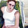 Portrait of Ildiko on the Porch