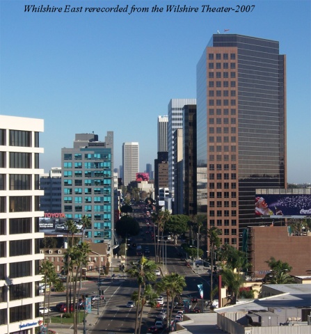 "Wilshire Blvd facing East. 2/20/2008