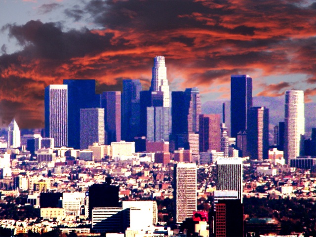 "Downtown Los Angeles 1/3/08"