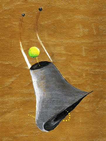 Astro Bell Painting from the sketches I created on Dragnet