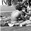 Arnold Schwarzenegger original photograph before the recreated image of, "Da Govern-eater"