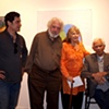 Curator and artists at "North of New York"