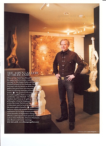 Aspen Magazine  article page 73