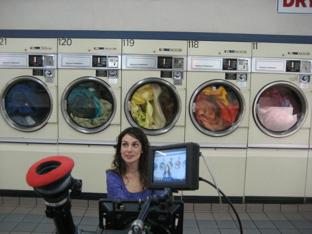 Darcy in the Laundromat