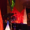 Giant tulip and drum kit