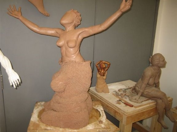 The Emerging Artist with inspiration