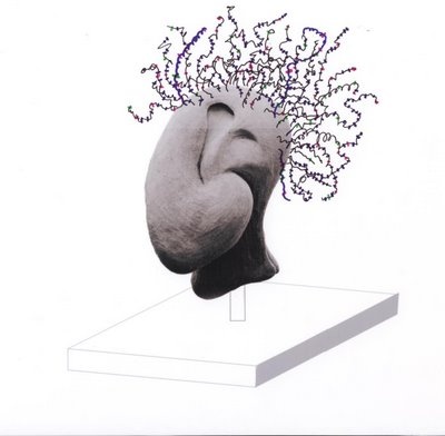 Head Dreams, concept drawing for finishing