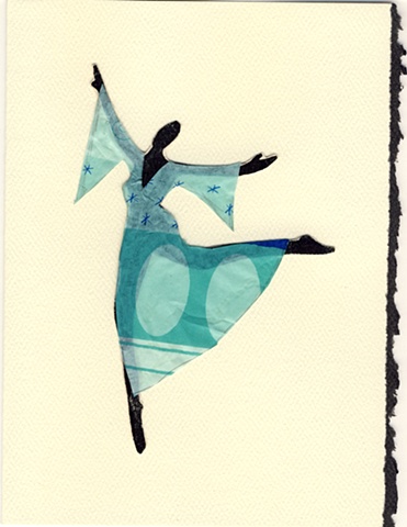 Jumping for joy