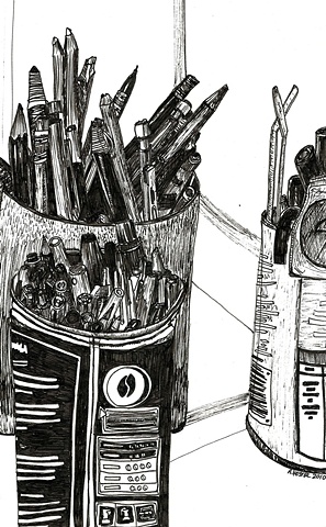 Allison Hester Drawing Still Life Art