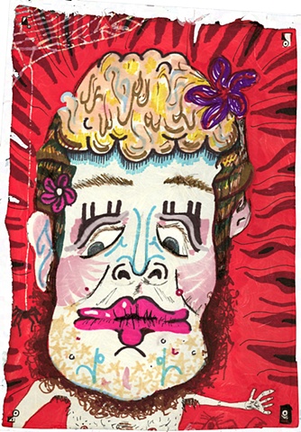 Collaboration, Drawing, Doug McQueen, Eve Krawiec, Allison Hester