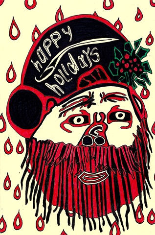 Happy Holidays Allison Hester Santa