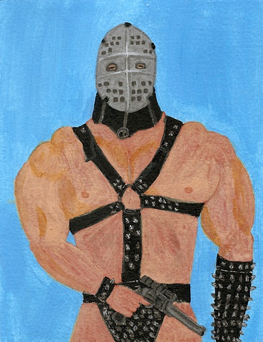 Allison Hester Lord Humungus drawing Mad Max