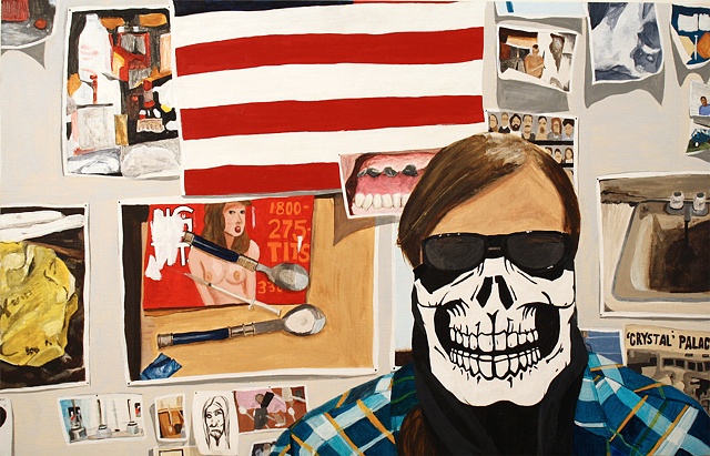 Allison Hester Portrait Painting of Nick Brooks
