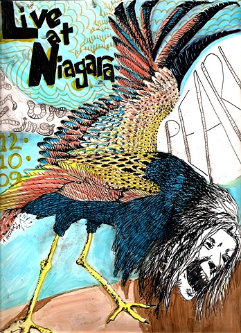 Collaboration, Drawing, Pearl, Janis Joplin, Travis Laughlin, Eve Krawiec, Allison Hester