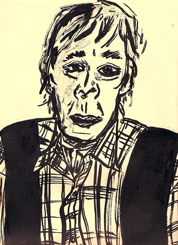 Allison Hester Ink Drawing Jade Townsend