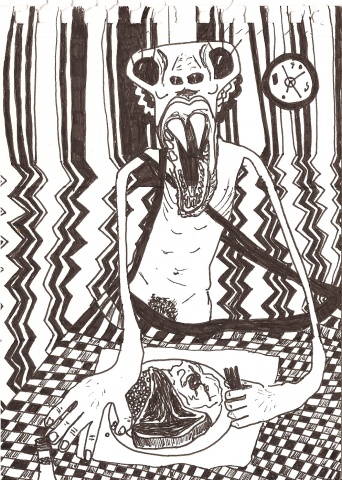 Exquisite Corpse Hungry Freak