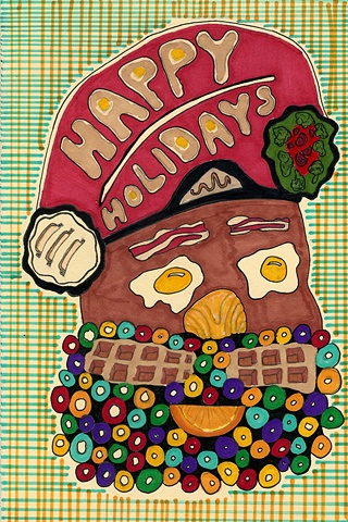 Happy Holidays Allison HEster Santa