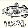 Cod Bless America Bumper Sticker
