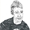 Doug in Striped Shirt