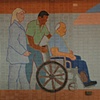 Caring Hands, detail