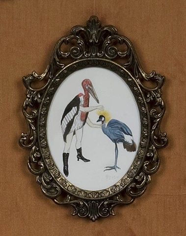 Affordable art, watercolor, framed art, Jennifer Delilah