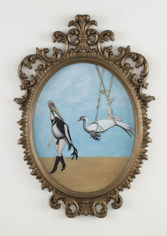 Affordable art, Oil on Panel, framed art, Jennifer Delilah